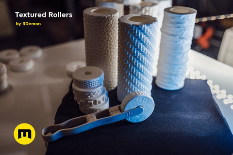 Stamp Wheels and Rollers for Clay and Cosplay