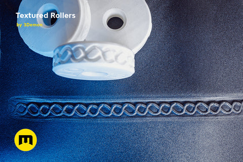 Stamp Wheels and Rollers for Clay and Cosplay