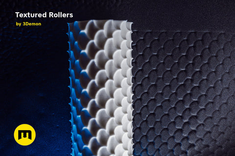 Stamp Wheels and Rollers for Clay and Cosplay