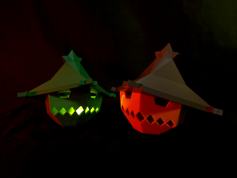Spooky Cacturne Candle Lantern