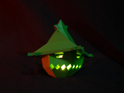 Spooky Cacturne Candle Lantern
