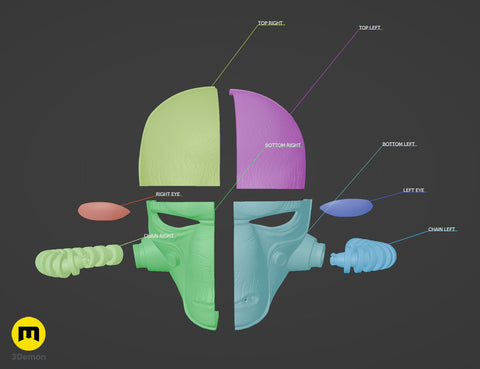 Cad Bane mask - Clone Wars