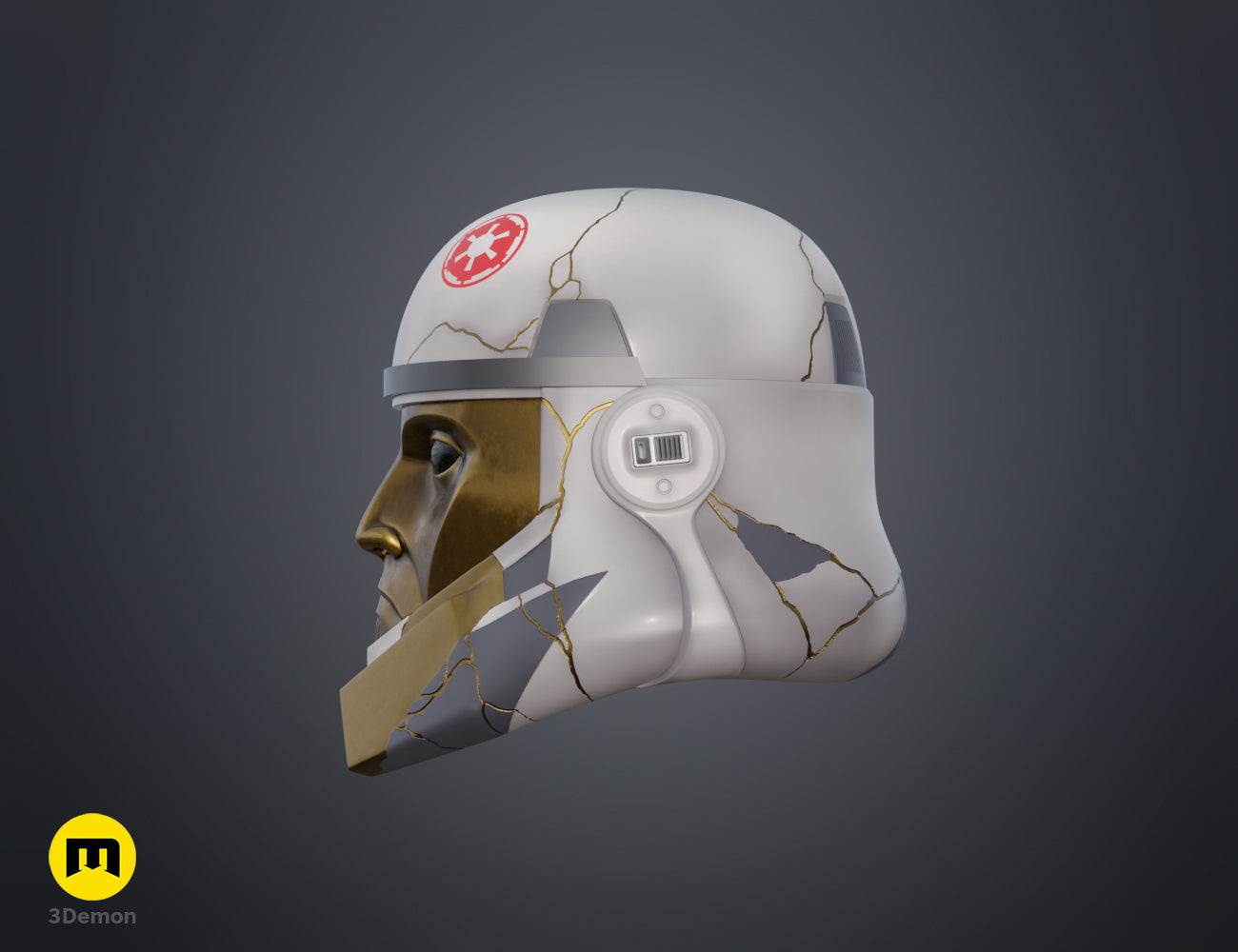 Captain Enoch Helmet - Ahsoka STL | 3D Printable Helmet | 3Demon