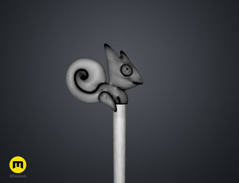 Gus's Chameleon Palisman Staff - The Owl House