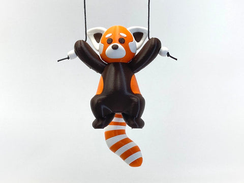 Climbing Red Panda Toy