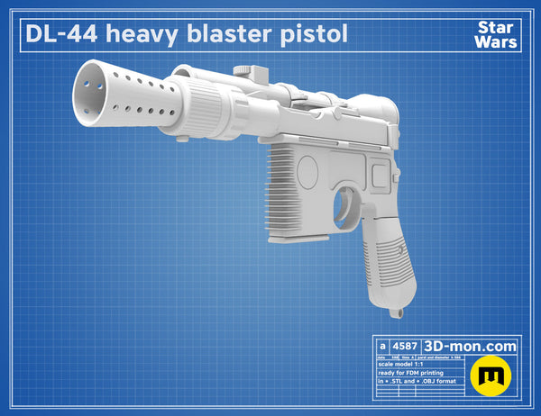 DL-44 Heavy Blaster Pistol