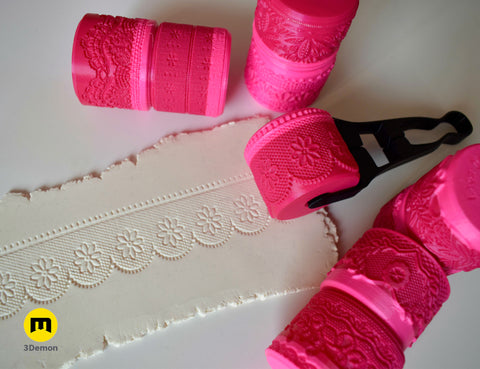 Texture Rollers Lace Patterns middle