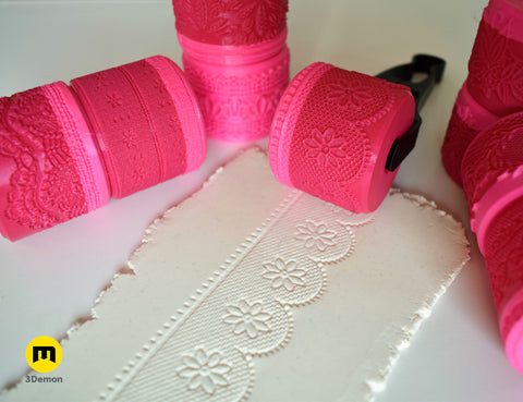 Texture Rollers Lace Patterns middle