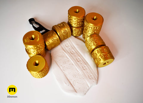 Texture Rollers Christmas middle