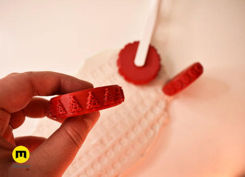 Stamp Wheels for Clay - Christmas patterns
