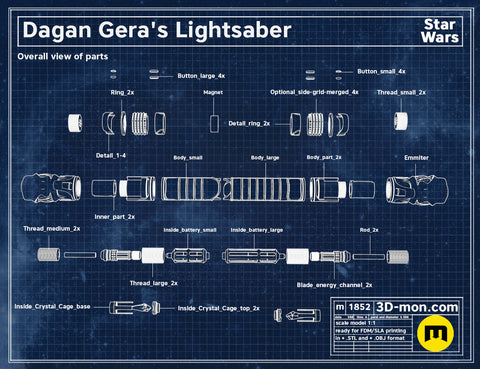 Dagan Gera's lightsaber