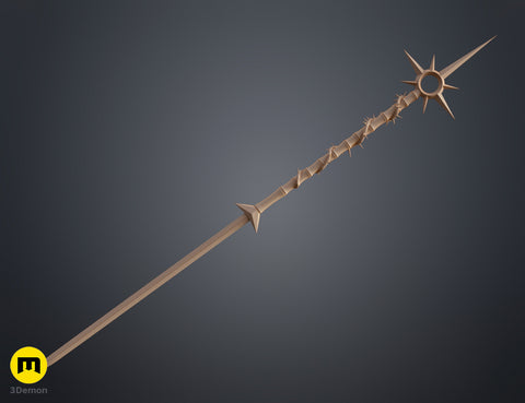 Lythienne Dark Enchantress Staff - Lords of the Fallen