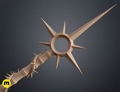 Lythienne Dark Enchantress Staff - Lords of the Fallen