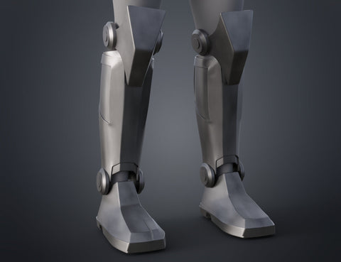 Darth Maul Shin and Leg Armor - Clone Wars