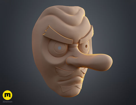 Demon Slayer Urokodaki Mask