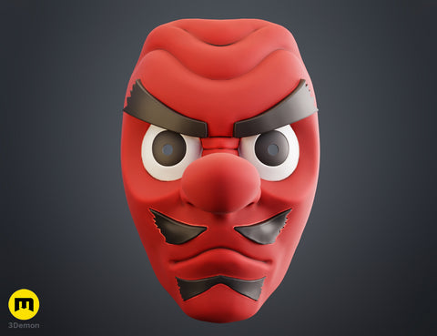 Demon Slayer Urokodaki Mask