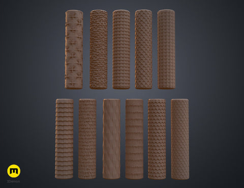 DnD terrain rollers - Roofs and Coverings