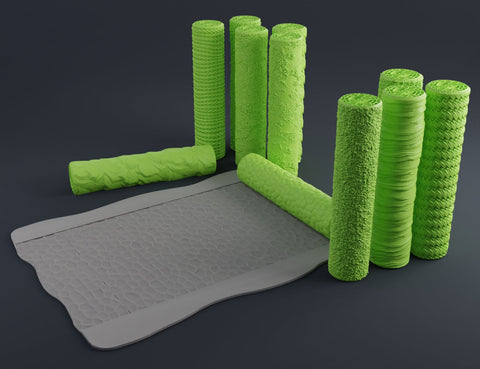 DnD Terrain Rollers – Materials