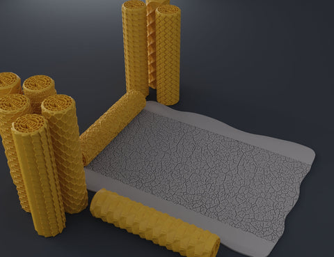 DnD Texture Rollers – Scales and armor