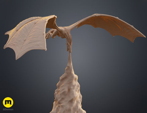 Dragon Flame Lamp