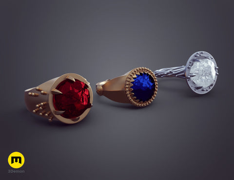 Rings of Power - 3 Elven Rings