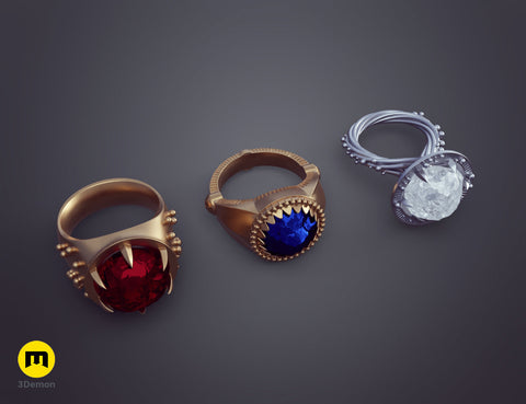 Rings of Power - 3 Elven Rings