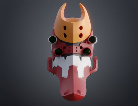 Eva 02 Helmet - Neon Genesis Evangelion