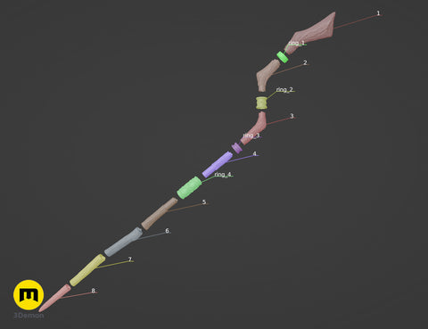 Fern staff - Frieren Beyond Journey's End