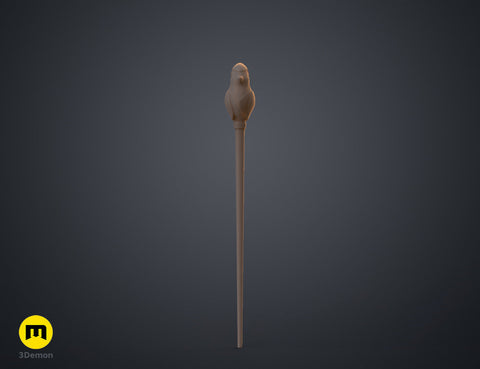 Hunter's Flapjack Palisman Staff - The Owl House