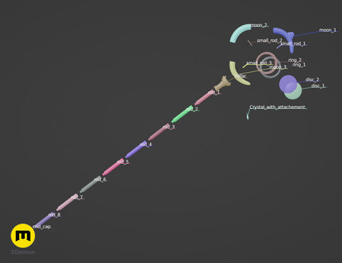 Frieren staff - Beyond Journey's End