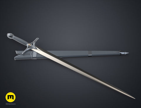 Galadriel's Sword & Scabbard - Rings of Power