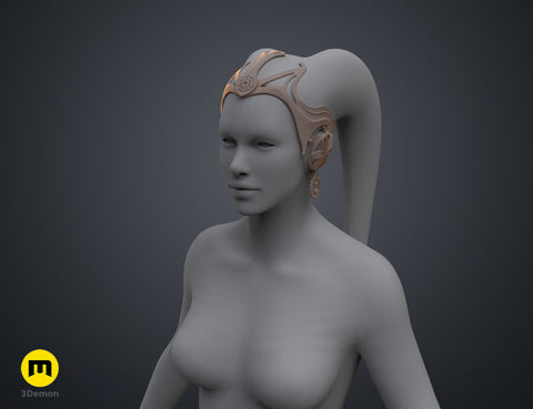 Garsa Fwip’s Headpiece - Star Wars Book of Boba Fett