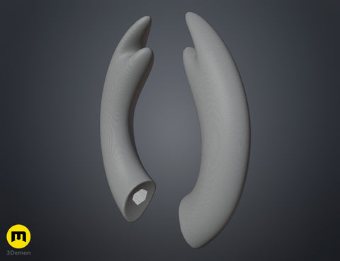 Hornet and Ghost Cosplay Horns - Hollow Knight