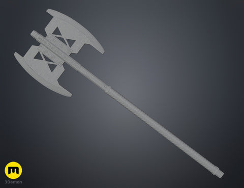 Gimli Double Bladed Battle Axe - Lord of the Rings