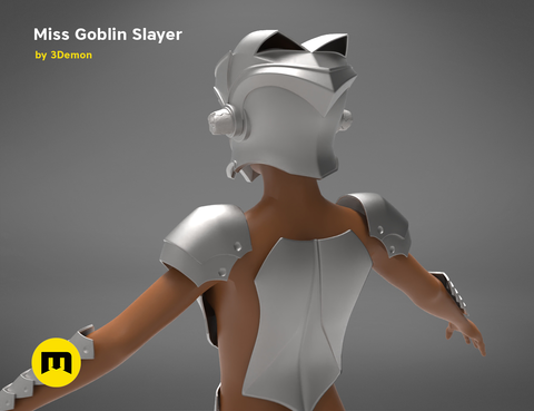 Miss Goblin Slayer helmet