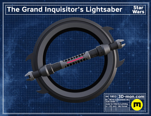 Grand inquisitor Lightsaber - Clone Wars