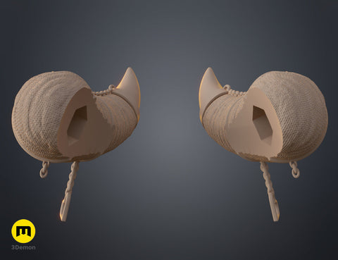 Heart Chain Horns