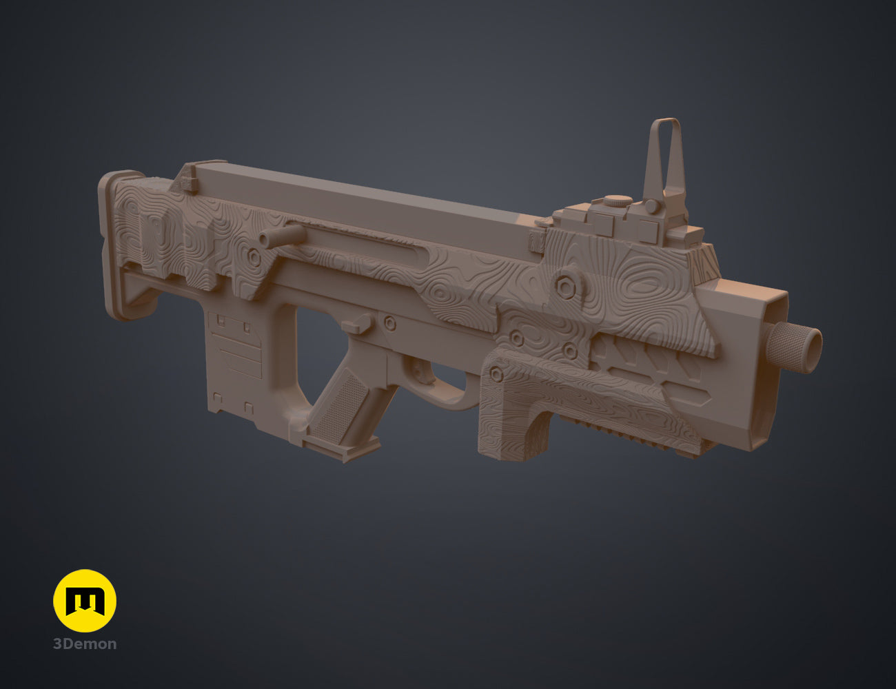 MP-98 Knight SMG - Helldivers 2 STL | 3D Print | 3Demon