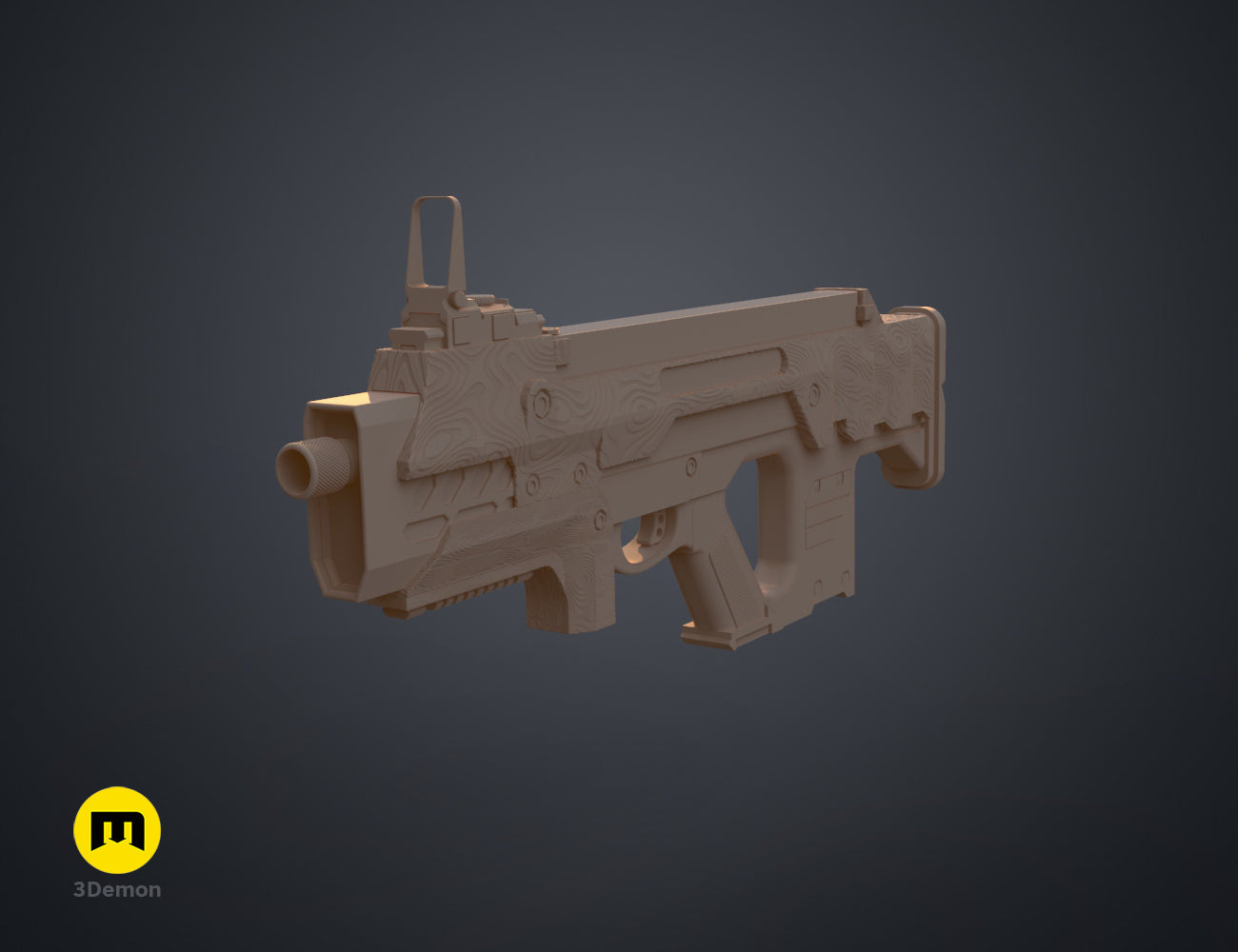 MP-98 Knight SMG - Helldivers 2 STL | 3D Print | 3Demon