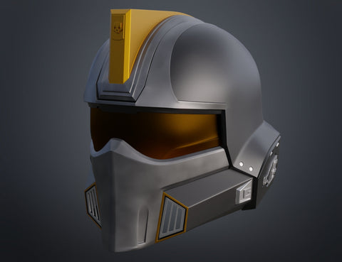 Helldivers 2 DP-40 Hero of the Federation Helmet