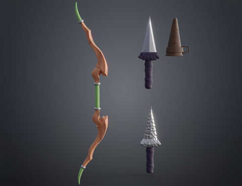High elf Archer´s bow + dagger Goblin Slayer