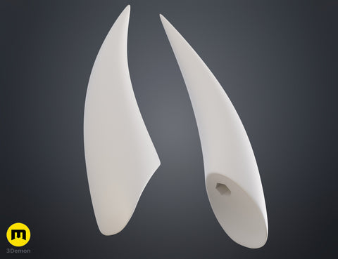 Hornet and Ghost Cosplay Horns - Hollow Knight