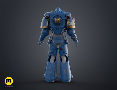 Blue Marine Power Armor