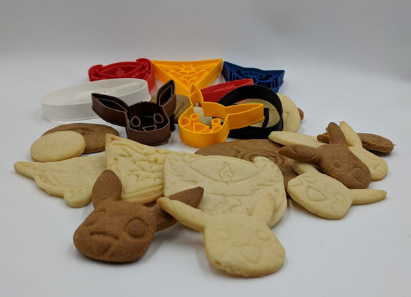Pokemon Cookie Cutters