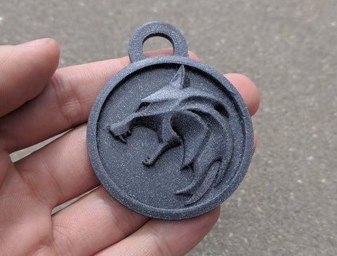Geralt's Wolf Medalion — The Witcher