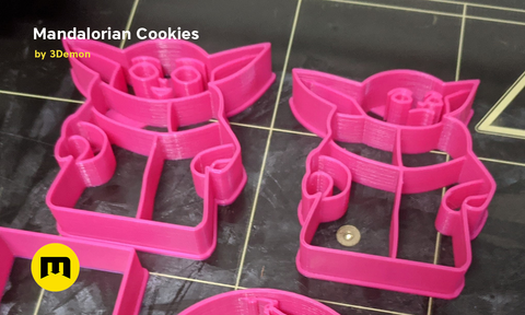 Mandalorian Cookie Cutters