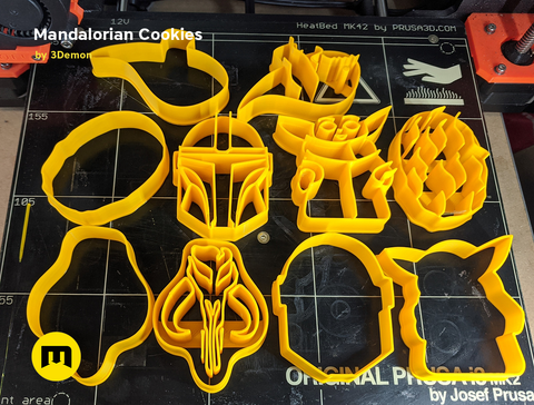 Mandalorian Cookie Cutters