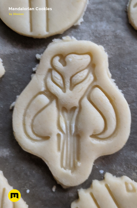 Mandalorian Cookie Cutters