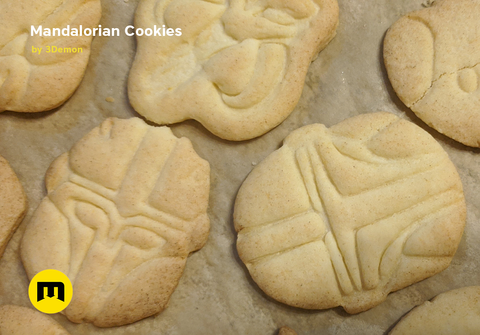 Mandalorian Cookie Cutters