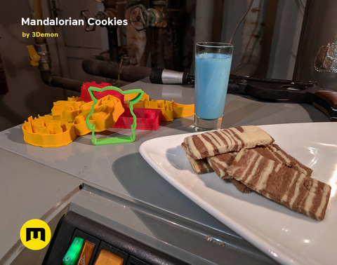 Mandalorian Cookie Cutters